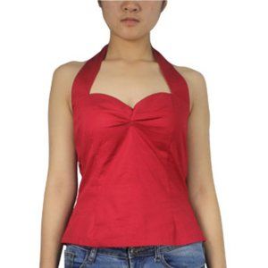 Chic Star Rockabilly Halter Top Plus Size